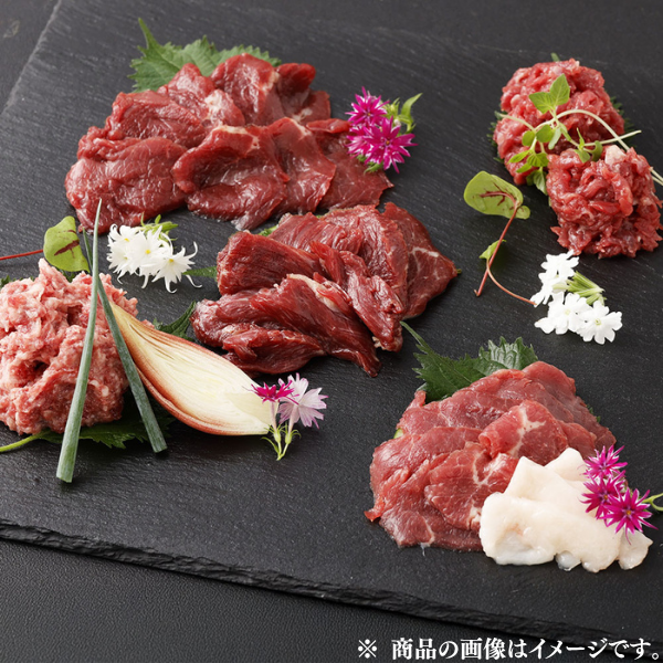 菅乃屋 馬刺し5種セット