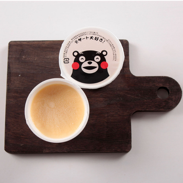 くまモンの牛乳プリン